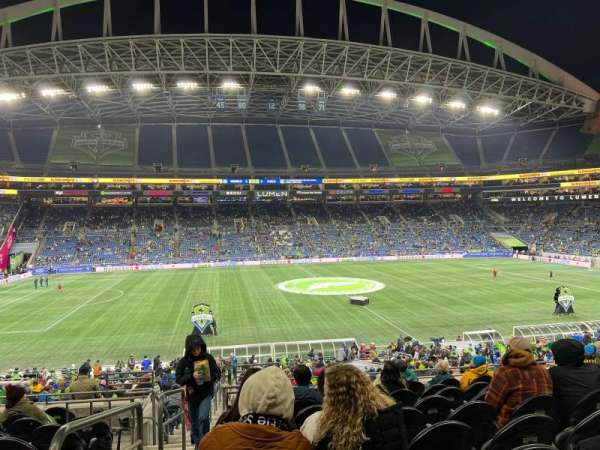 Lumen Field, section: 236, row: J, seat: 18