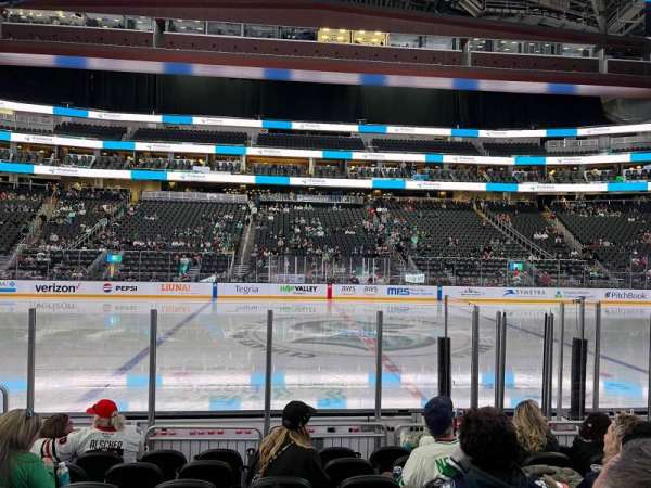 Climate Pledge Arena, section: 01, row: G, seat: 18