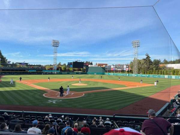 Cheney Stadium, section: J, row: 2, seat: 3