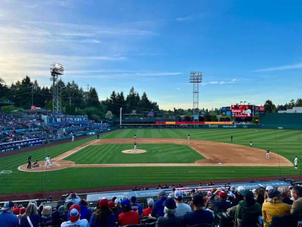 Cheney Stadium, section: M, row: 12, seat: 16
