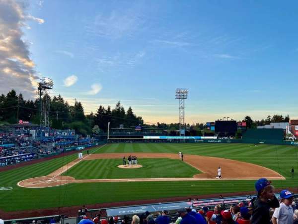 Cheney Stadium, section: M, row: 12, seat: 10