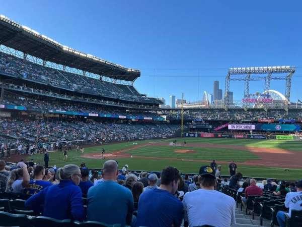 T-Mobile Park, section: 123, row: 25, seat: 1