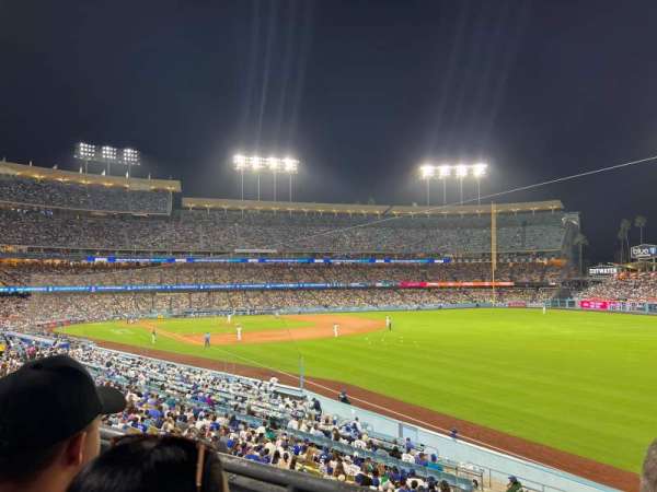 Dodger Stadium, section: 160LG, row: B, seat: 11