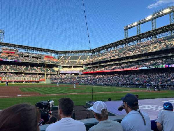 Coors Field, section: 139, row: 7, seat: 9
