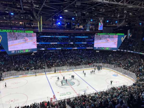Climate Pledge Arena, section: 202, row: B, seat: 15