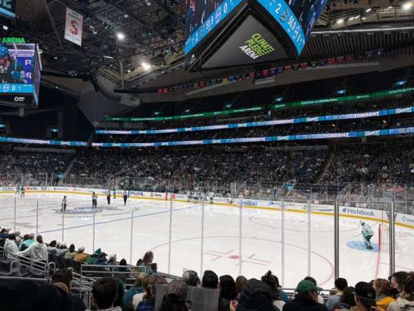 Climate Pledge Arena, section: 11, row: J, seat: 8