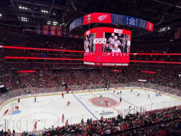 Amerant Bank Arena, section: CL20, row: 1, seat: 11