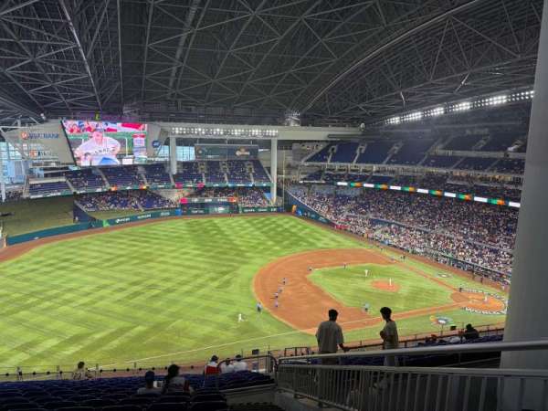 LoanDepot Park, section: 324, row: 8, seat: 1