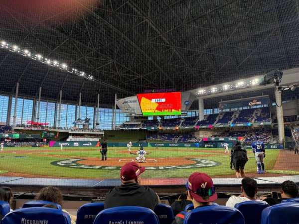 LoanDepot Park, section: FL6, row: DD, seat: 7