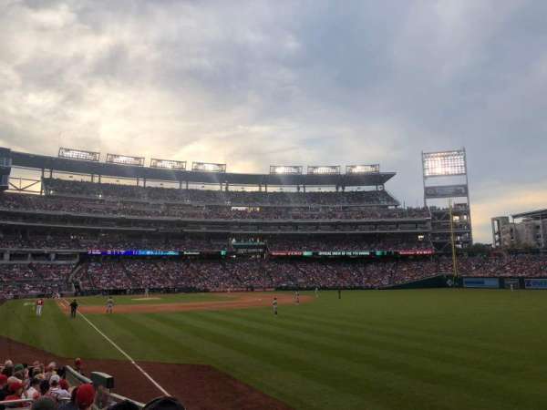 Nationals Park, section: 137, row: U, seat: 18