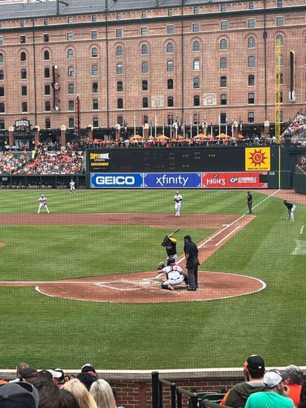 Oriole Park at Camden Yards, section: 44, row: 18, seat: 1