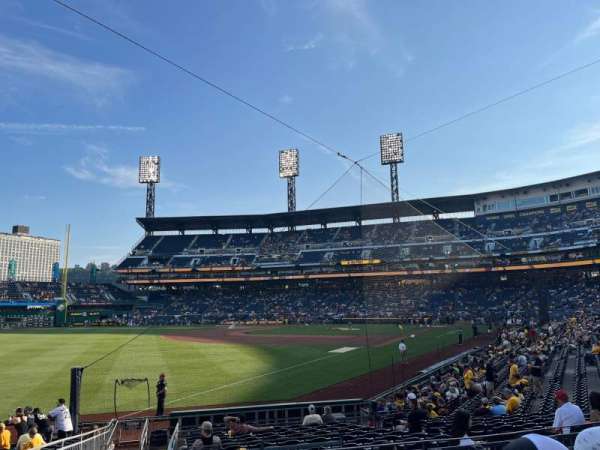 PNC Park, section: 130, row: G, seat: 23