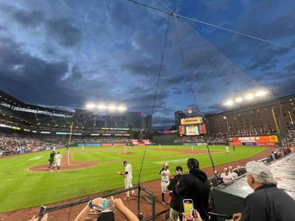 Oriole Park at Camden Yards, section: 28, row: 4, seat: 3