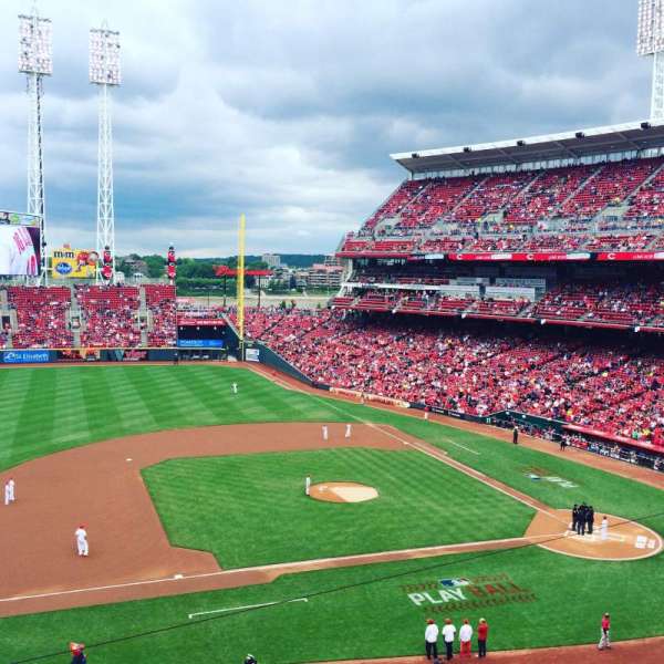 Great American Ball Park, section: 416, row: A, seat: 1