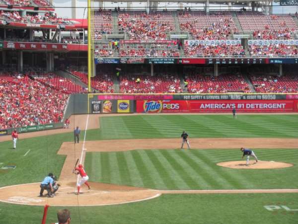 Great American Ball Park, section: 127, row: HH, seat: 9
