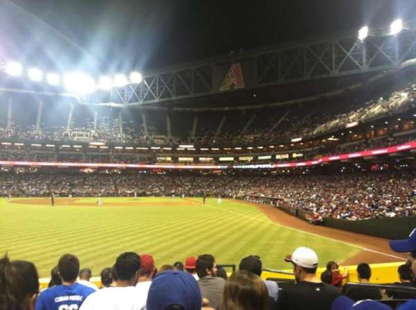 Chase Field, section: 140, row: 19, seat: 4