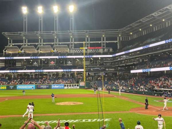 Progressive Field, section: 160, row: S, seat: 4