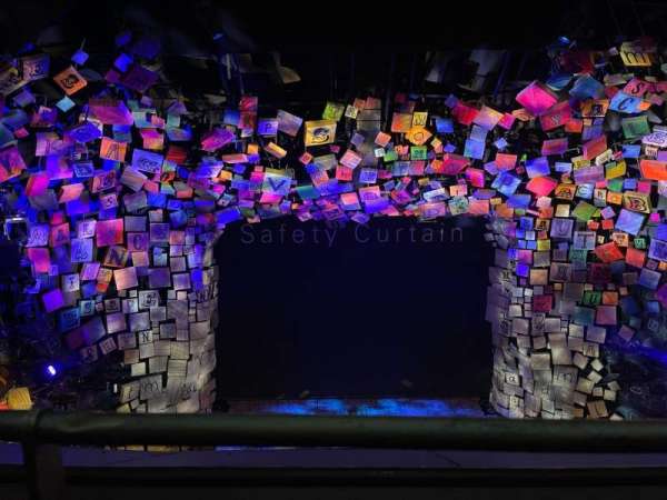 Cambridge Theatre, section: Upper Circle, row: A, seat: 19
