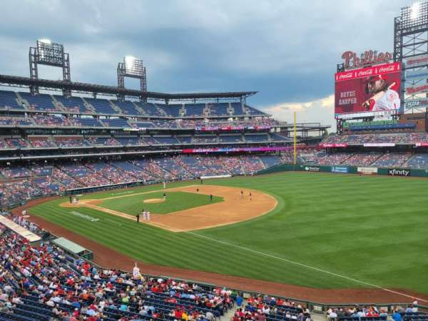 Citizens Bank Park, section: 209, row: 1, seat: 13