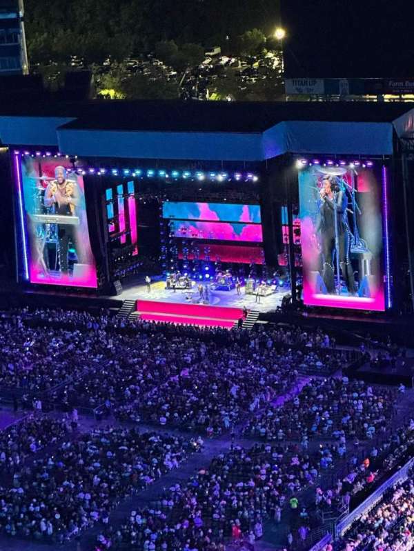 Nissan Stadium, section: 320, row: FF, seat: 4-7