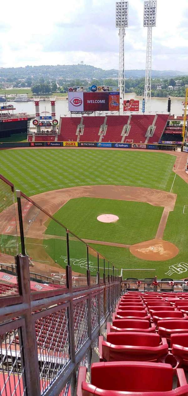 Great American Ball Park, section: 520, row: M, seat: 10