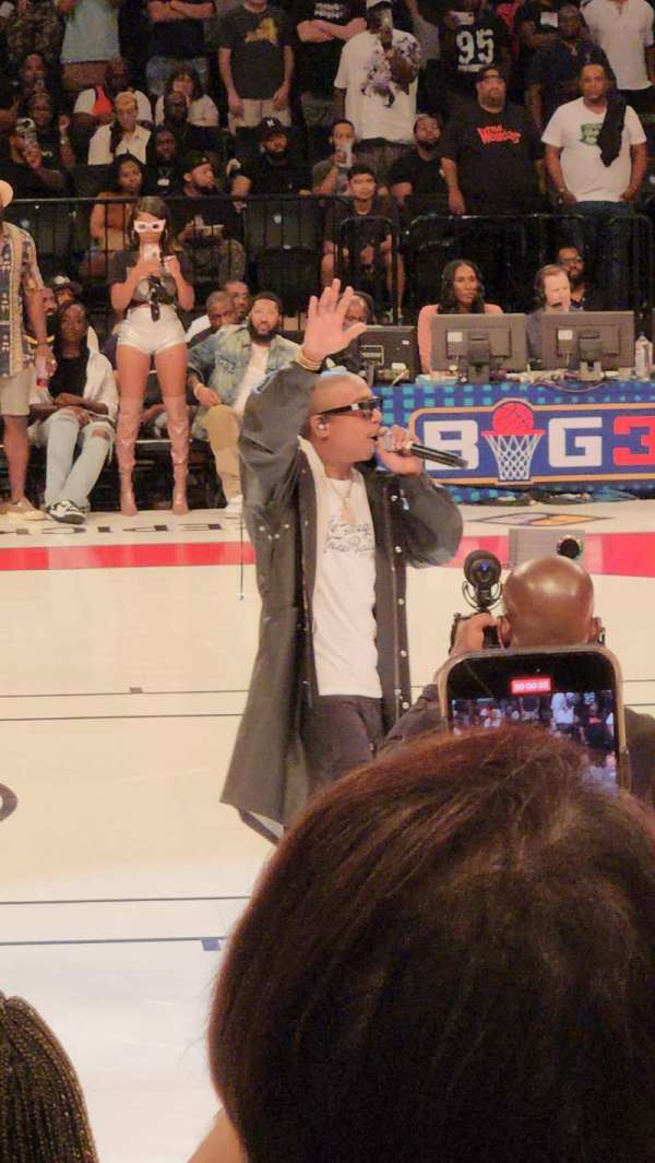 Barclays Center, section: 8, row: 3, seat: 17