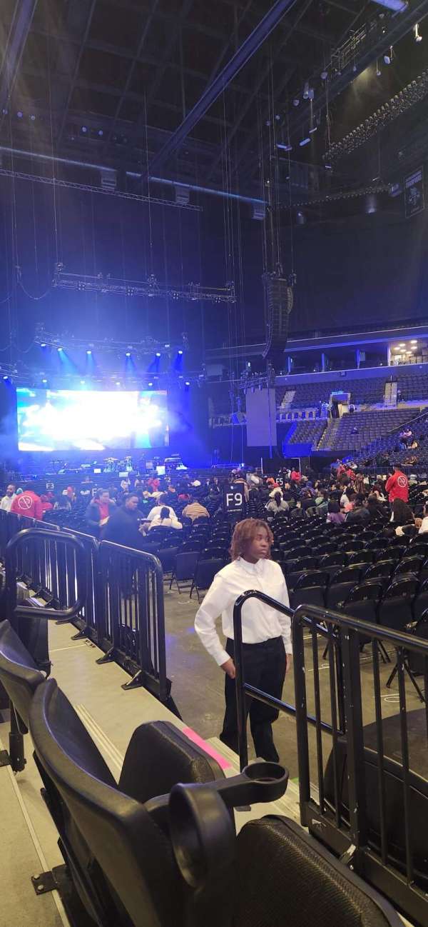 Barclays Center, section: 20, row: 2, seat: 2