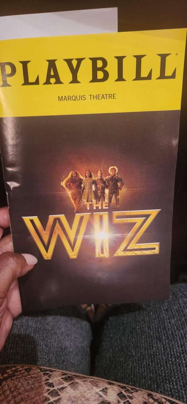 Marquis Theatre, section: Orchestra L, row: D, seat: 13