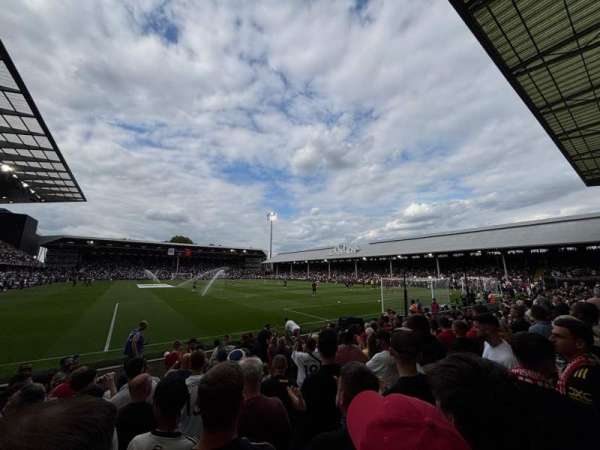 Craven Cottage, section: P5, row: K, seat: 116