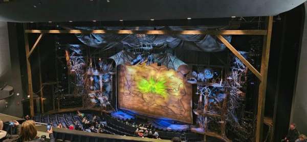 Gershwin Theatre, section: Rear Mezzanine R, row: G, seat: 22