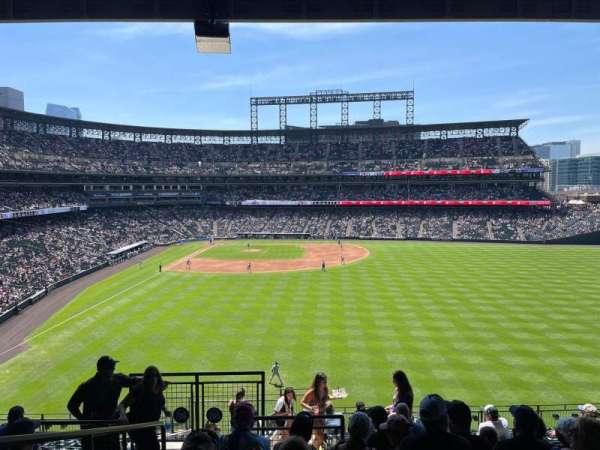 Coors Field, section: 205, row: 13, seat: 23