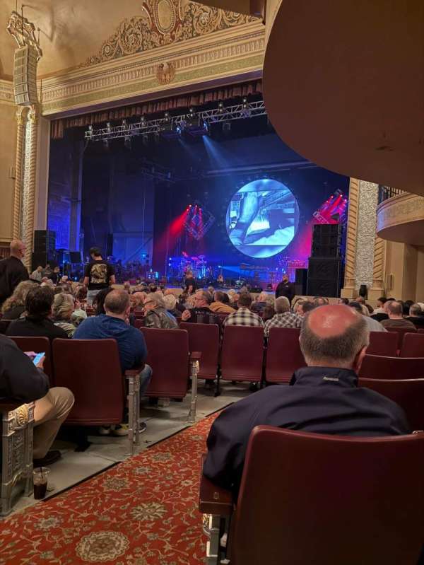 Genesee Theatre, section: Orchestra R, row: P, seat: 2