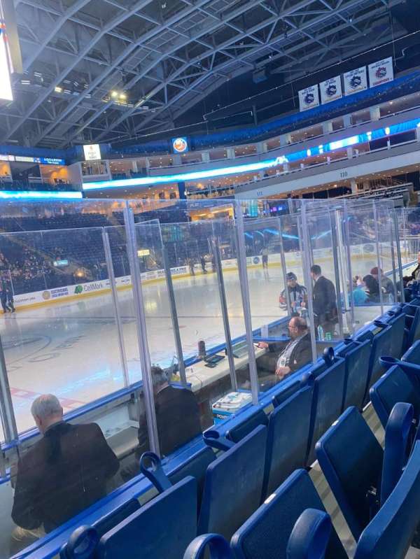 Total Mortgage Arena, section: 105, row: A, seat: 20
