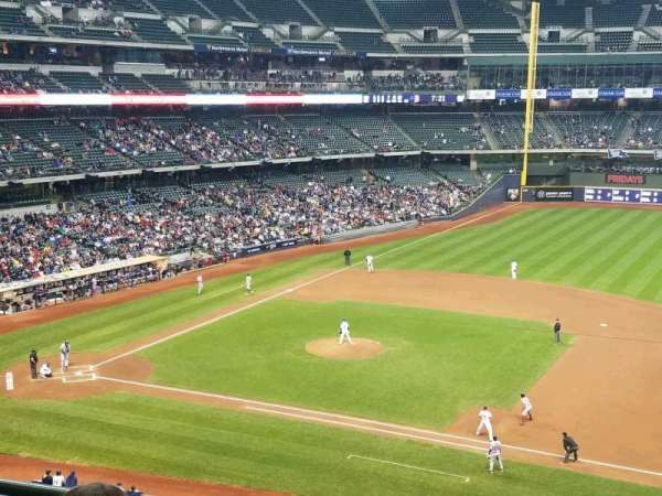 American Family Field, section: 318, row: 3, seat: 8