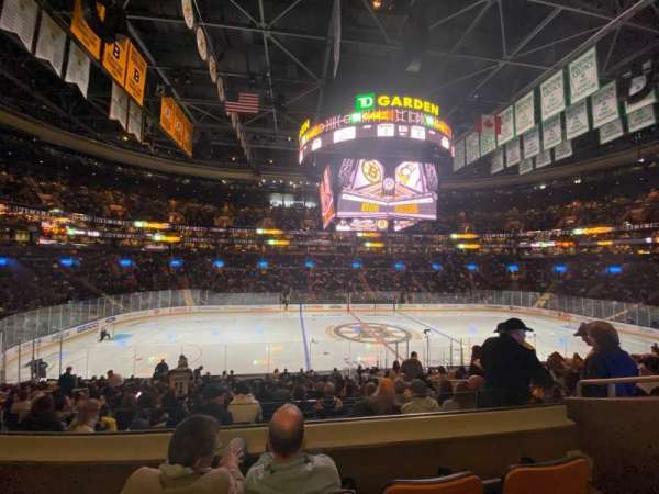 TD Garden, section: 143, row: C, seat: 3