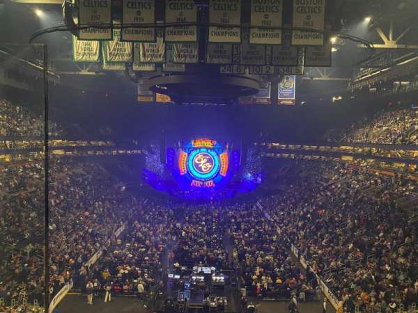 TD Garden, section: 308, row: 1, seat: 19