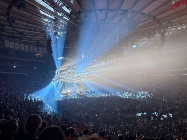 Madison Square Garden, section: 120, row: 17, seat: 16