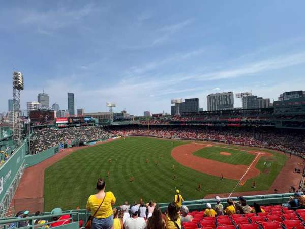Fenway Park, section: Pavilion Reserved 18, row: J, seat: 20