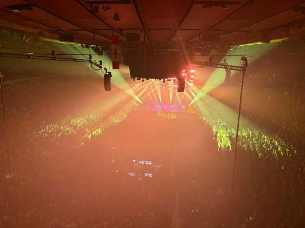 Madison Square Garden, section: 306, row: 1, seat: 4