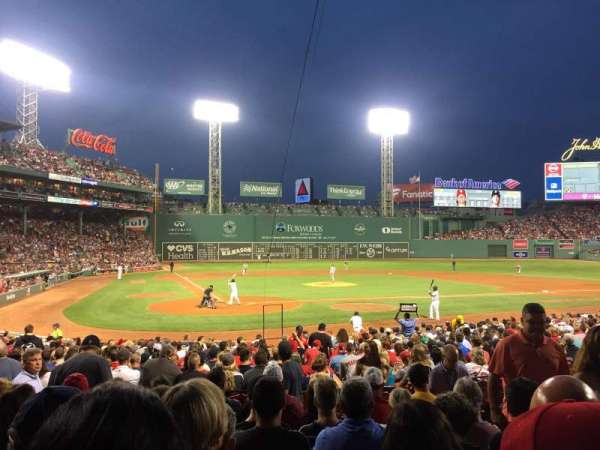 Fenway Park, section: Loge Box 125, row: Gg, seat: 6