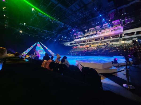 Cure Insurance Arena, section: 114, row: AA, seat: 2