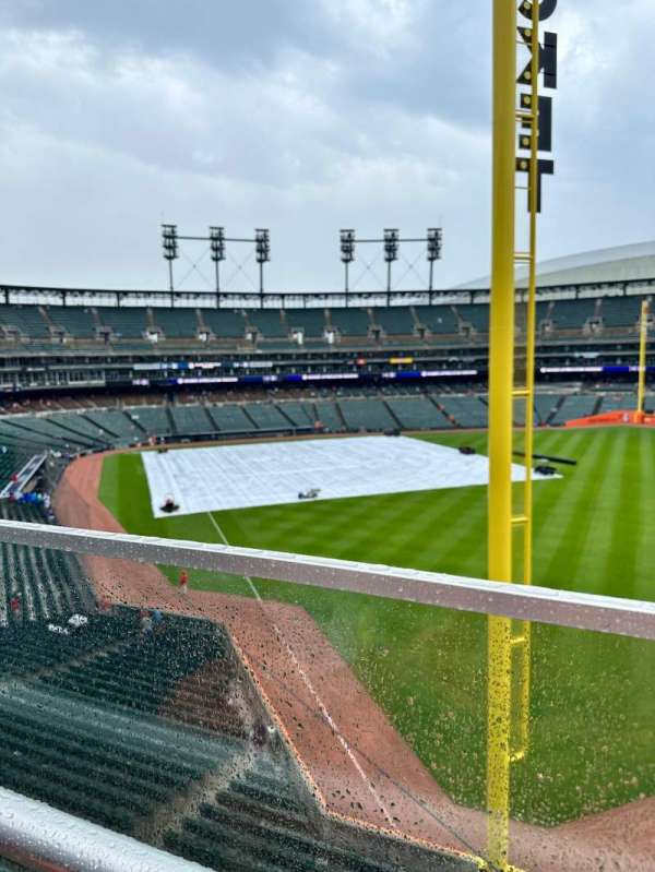 Comerica Park, section: 211, row: A, seat: 1