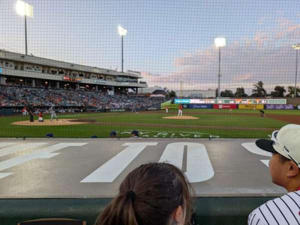 Sutter Health Park, section: 106, row: 5, seat: 14