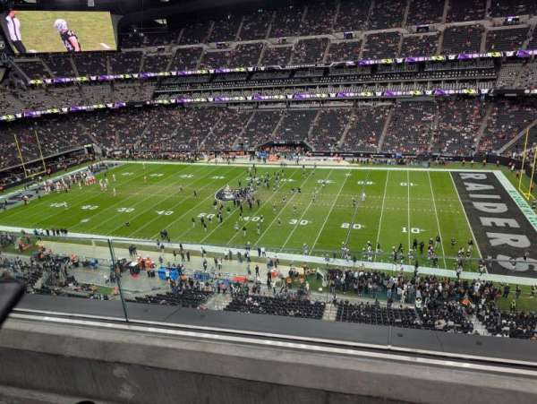 Allegiant Stadium, section: 335, row: 2, seat: 18