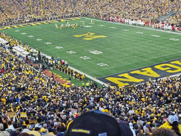 Michigan Stadium, section: 16, row: 90, seat: 32
