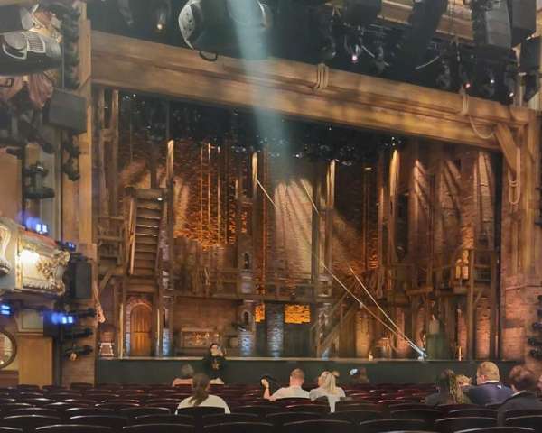 Victoria Palace Theatre, section: Stalls, row: O, seat: 35