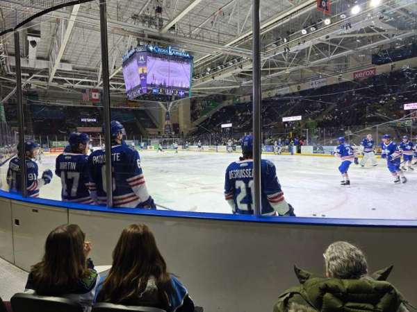 Cross Insurance Arena, section: Q, row: 3, seat: 6