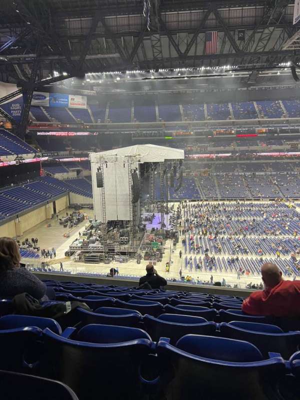 Lucas Oil Stadium, section: 443, row: 9, seat: 10-13