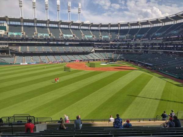 Progressive Field, section: 182, row: S, seat: 17