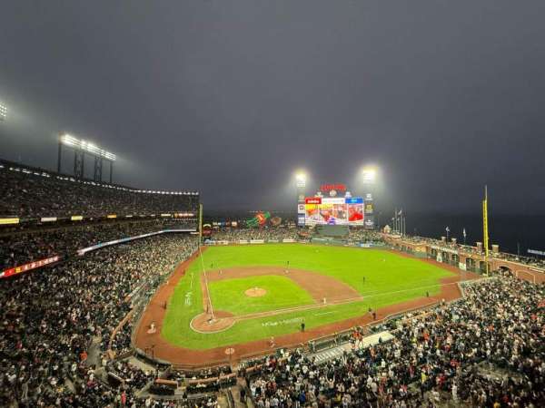 Oracle Park, section: VB311, row: B, seat: 14